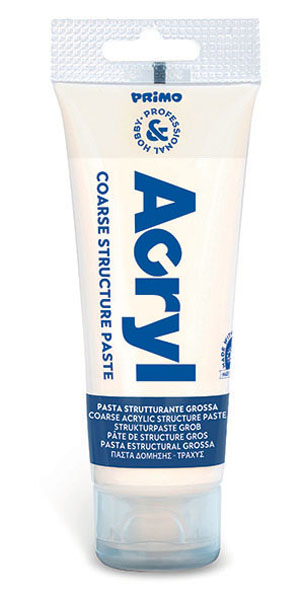Primo Coarse Acrylic Structure Paste - 75ml Tube