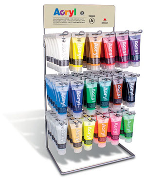 Primo Display Stand - 18x Colour's x 6 qty - 75ml