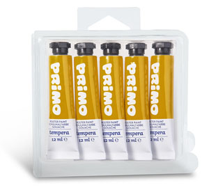 Primo Poster Paint Tubes 12ml Ochre - 1 Per Pack