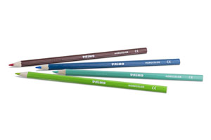 Primo Lacquered Colouring Pencils 3mm Dia - 36x Assorted Pack
