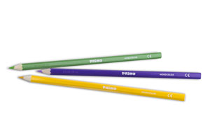 Primo Lacquered Colouring Pencils 3mm Dia - 24x Assorted Pack