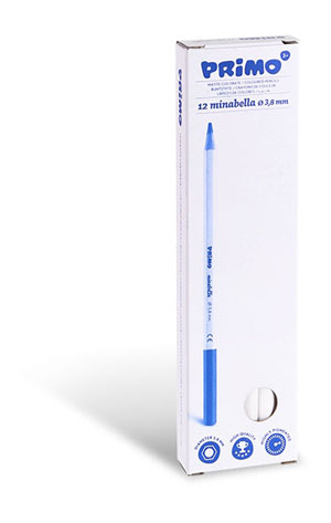 Minabella Premium Pencils 4mm Dia - White 12x Pack