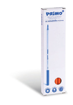 Minabella Premium Pencils 4mm Dia - Primary Yellow 12x Pack