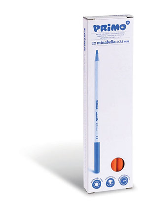 Minabella Premium Pencils 4mm Dia - Orange 12x Pack