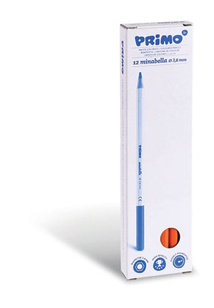 Minabella Premium Pencils 4mm Dia - Vermillion 12x Pack