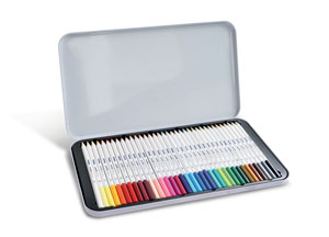 Primo Minabella Premium Pencils 4mm Dia - 36x Assorted Metal Case
