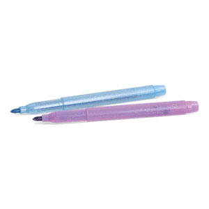 Primo Glitter Markers - 6 Colours