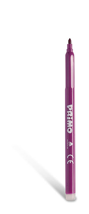 Primo Fibre-Tip Pens 2.5mm Dia - 24x Assorted Clear Wallet