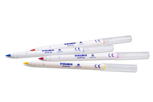 Primo Brush Tip Fibre-Tip Pens 4mm Dia - 12x Assorted Pack