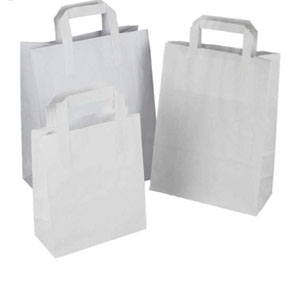 Small White Shopping Bags 7
