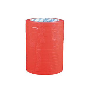 Red Polypropylene Butchers Tape 12mm x 66m - 12x Per Pack