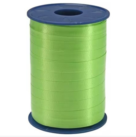 Curling Ribbon Apple Green Glossy - 10mm x 250m  - 1x Roll Per Pack