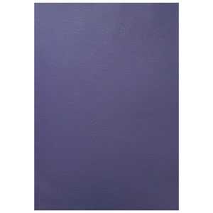 A3 Leathergrain Binding Covers 250gsm Royal Blue - 100 Per Pack
