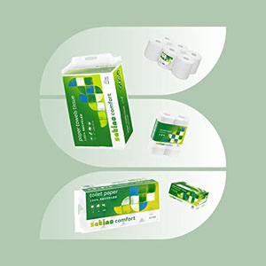 WEPA Hand Towels 2PLY Z-Fold Sheets - 15 x 200 Per Pack
