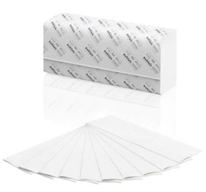 WEPA Hand Towels 2PLY Z-Fold Sheets - 15 x 200 Per Pack