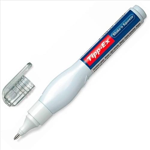 Tipp Ex Correction Pen Shake N Squeeze - 1x Per Pack Tipp Ex Correction Pen Shake N Squeeze - 1x Per Pack
