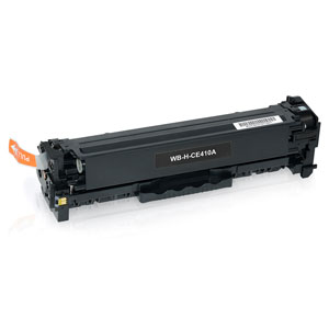 Compatible HP Toner 305A CE410A Black 2200 Page Yield