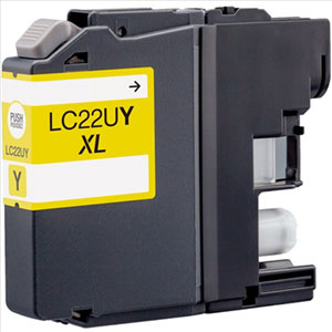 Compatible Brother CLC22UXL Yellow 1200 Page Yield