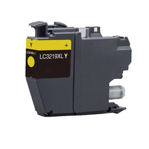 Compatible Brother LC3219XLY Yellow 1500 Page Yield