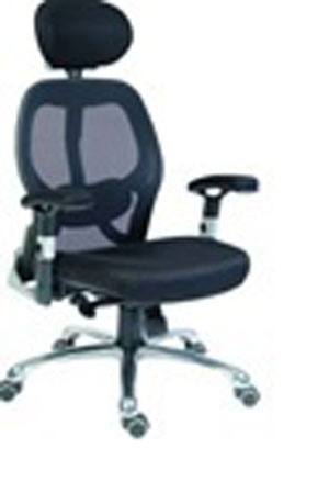 Teknik OA1013BLK Cobham Black Mesh Chair