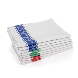 Union Linen Glass Cloths 500mm x 760mm - 5x Per Pack Union Linen Glass Cloths 500mm x 760mm - 5x Per Pack