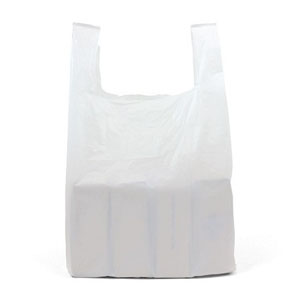 White Carrier Bags 10