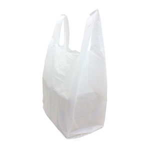 White Bags 215mm x 350mm x 440mm - 2,000 Per Pack