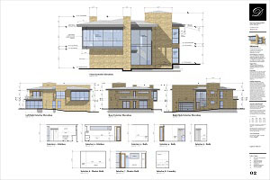 1x A0 CAD Drawings - Line Colour - 80gsm x 7 Copies