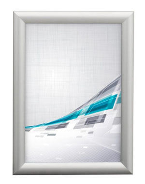 A4 Snap Frames - Silver - 1x Per Pack