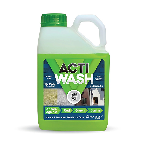 Acti-Wash Exterior Wall Cleaner 5 Litre - 1x Per Pack