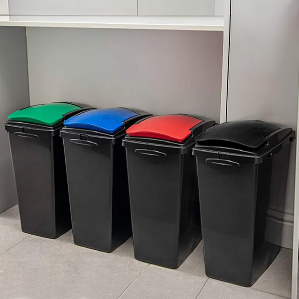 Addis Recycling Bin Lid - Green - 1x Per Pack