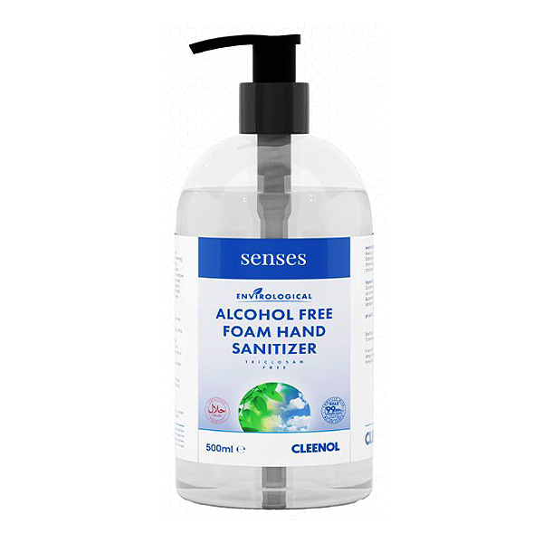 Senses Alcohol-Free Foam Hand Sanitiser - 500 ml Bottle
