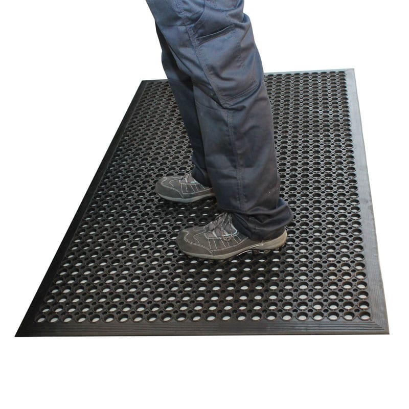 Frontline Anti-Fatigue Mat 900mm x 1500mm Black - 1x Per Pack