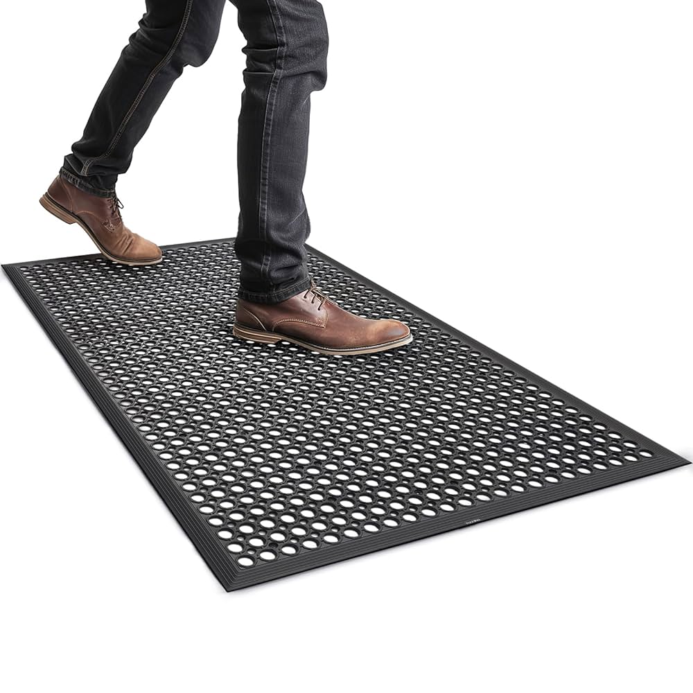 Frontline Anti-Fatigue Mat 900mm x 1500mm Black - 1x Per Pack