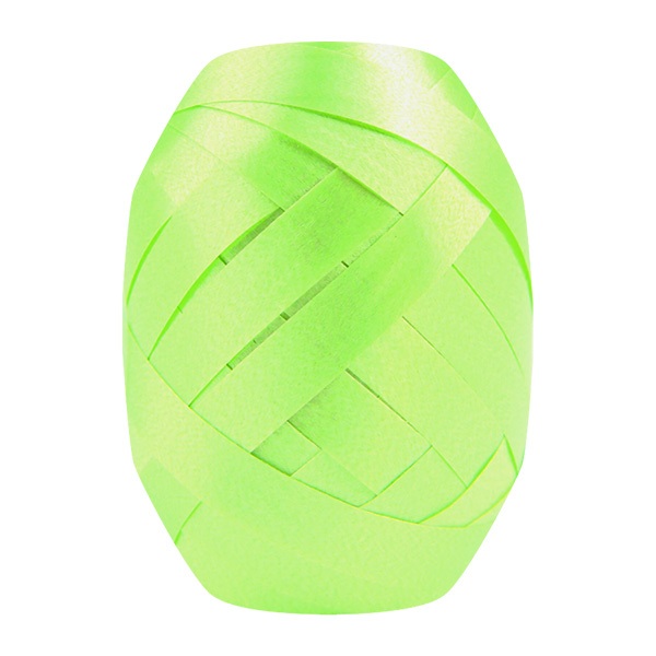 Curling Ribbon Apple Green Glossy - 7mm x 10m  - 1x Roll Per Pack
