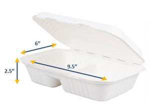 Bagasse Meal Box 9