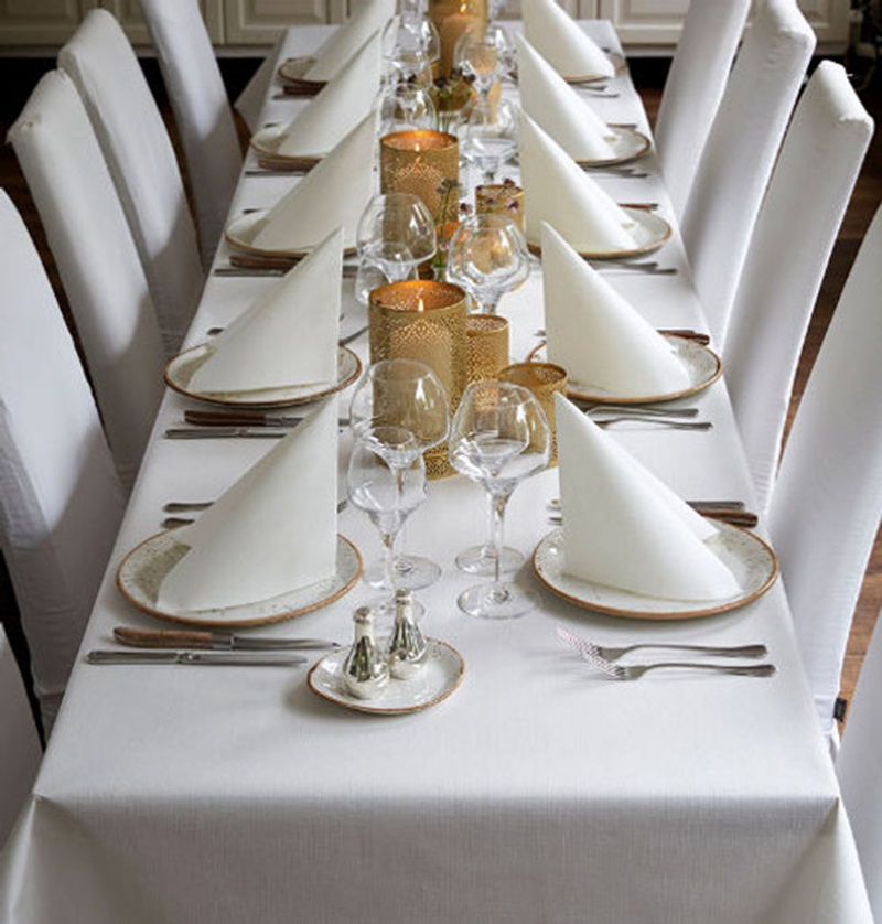 Banquet Roll White 900mm x 100m - 1x Per Pack
