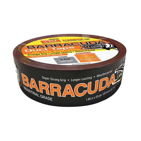 Blue Dolphin Baracuda Tape Industrial Grade - 48mm x 9.14m - 1x Roll Per Pack