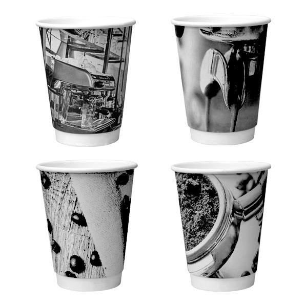 12oz Double Wall - Barista Cup - 25x Per Pack
