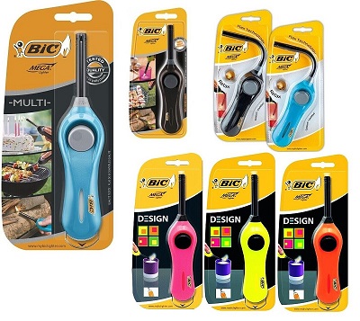 BIC Mega Lighter U140 - 1x Per Pack