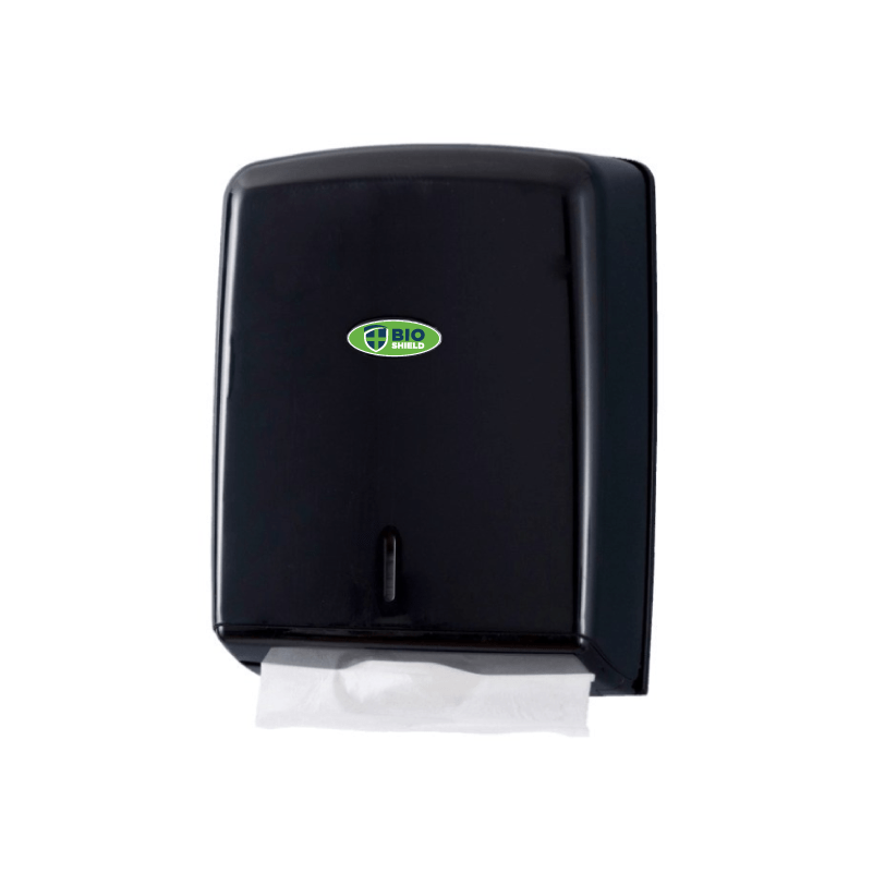 Bio-Shield - Hand Towel Dispenser C/V/Z Fold Black - 1x Per Pack Bio-Shield - Hand Towel Dispenser C/V/Z Fold Black - 1x Per Pack