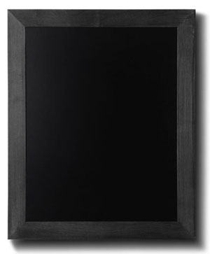 A3 Framed Black Chalkboard 400mm x 500mm - 1 Per Pack