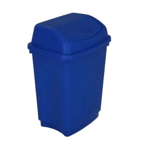 Flip Top Bins - 50 Litre Blue - 1 Bin