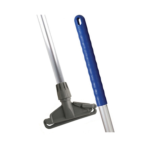 Kentucky Mop Handle Aluminium Blue - 1.2 Metre - Blue Grip