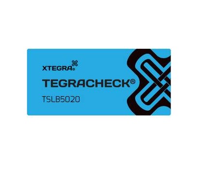 Xtegra Security Labels Blue - 50mm x 20mm - 250x Labels Per Roll