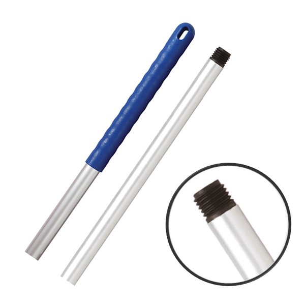 Kentucky Mop Handle Aluminium Blue - 1.2 Metre - Blue Grip