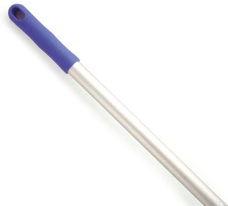 Socket Mop Handle Aluminum Blue - 1.4 Metre - Blue Grip