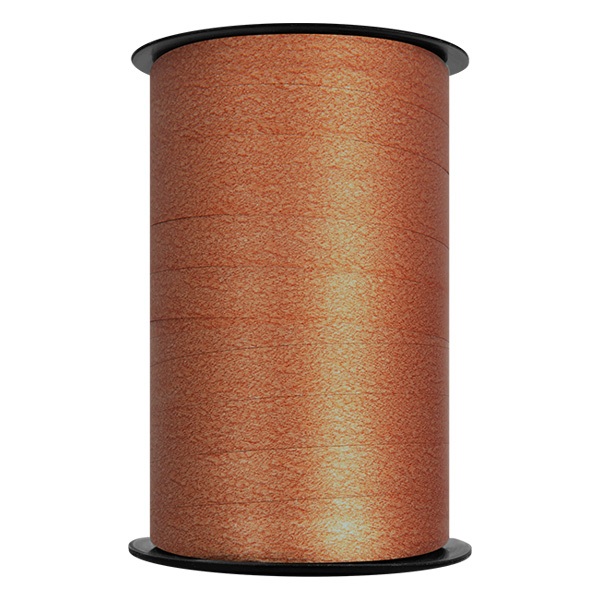 Curling Ribbon Copper Matt - 10mm x 200m  - 1x Roll Per Pack