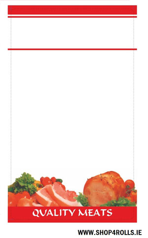 Butcher Style Label 57mm x 102mm - 500 Labels Per Roll