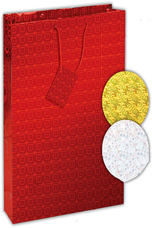 Extra Large Holographic Gift Bag - 12 x Assorted Pack